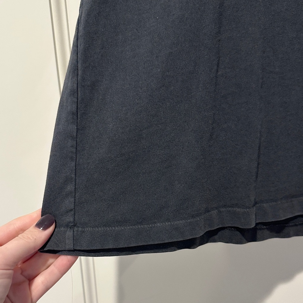 Anine Bing Charcoal Eagle Tee - Picture 2 of 6